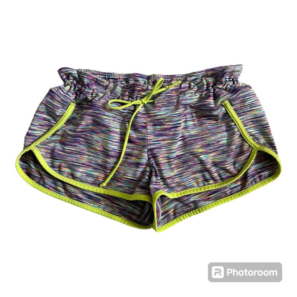 GUC Athleta multi-color fully lined swimshort - size MEDIUM